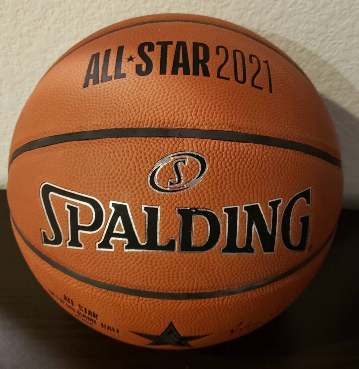 SPALDING 2021 NBA All-Star Game Official Spalding Game Basketball 海外 即決