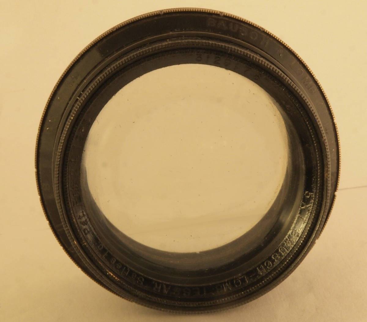 Vintage 5x7 BAUSCH-LOMB Tessar Series Ic Barrel Lens with 7.5" Focal Length 海外 即決