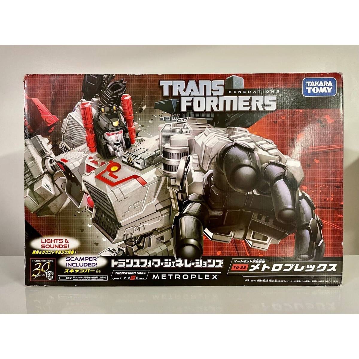 NEW Transformers Takara Tomy LG-EX TG-23 Metroplex 海外 即決