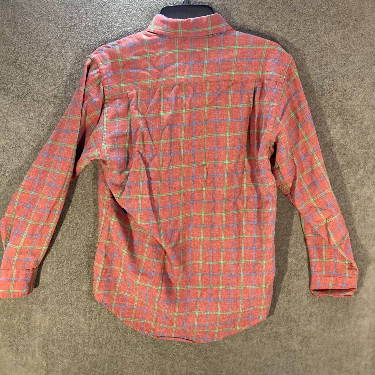 Vintage Sears Roebuck And Co. Button Down Men's Size M Red Flannel 海外 即決 - 4