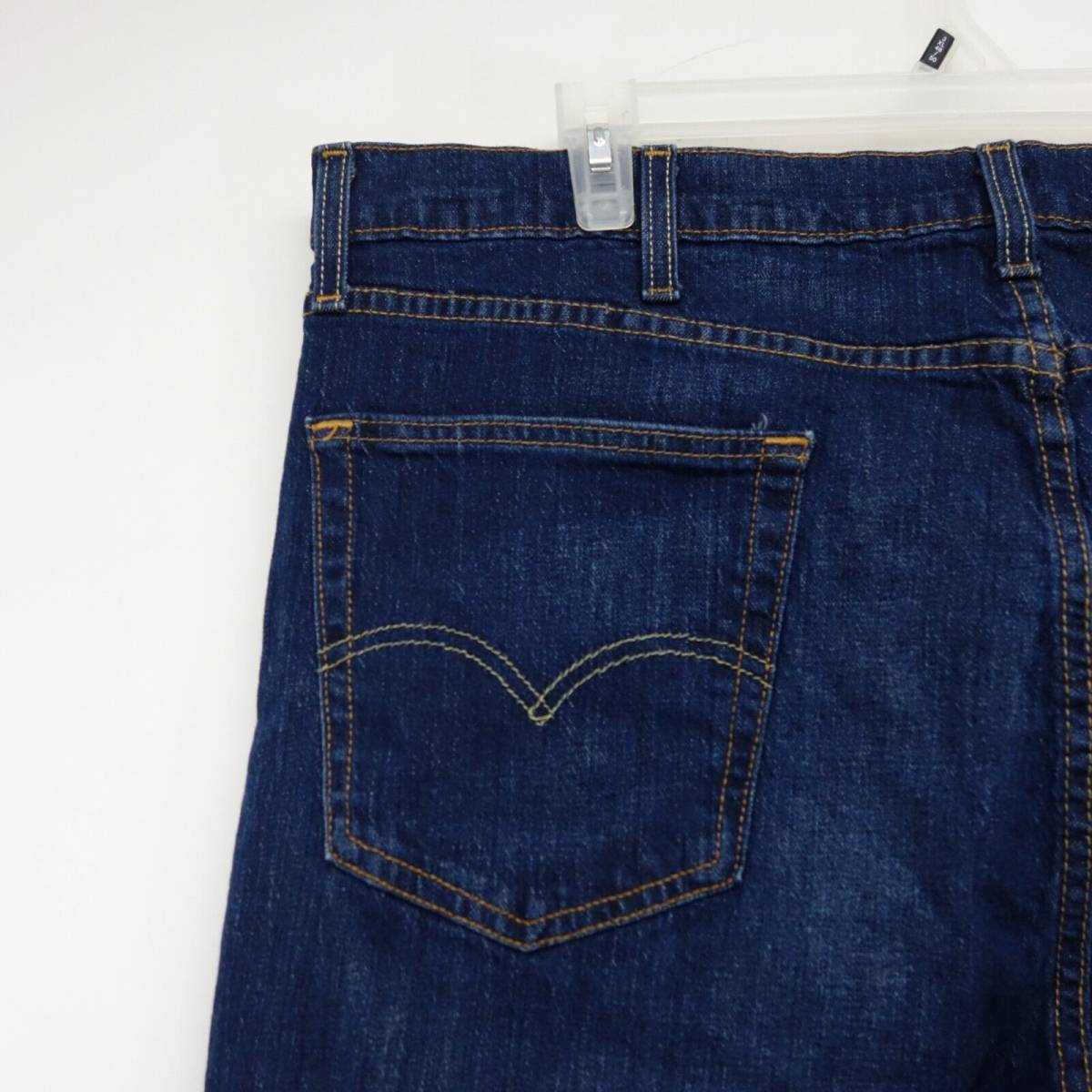 Levi's Mens 502 1168 Medium Blue Regular Taper Fit Stretch Denim Jeans 40 x 30 海外 即決