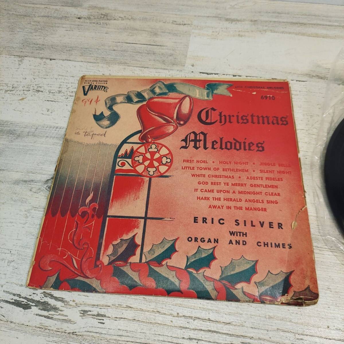 Varsity Christmas Melodies 33 1/3 Long Playing Record Album Eric Silver 海外 即決