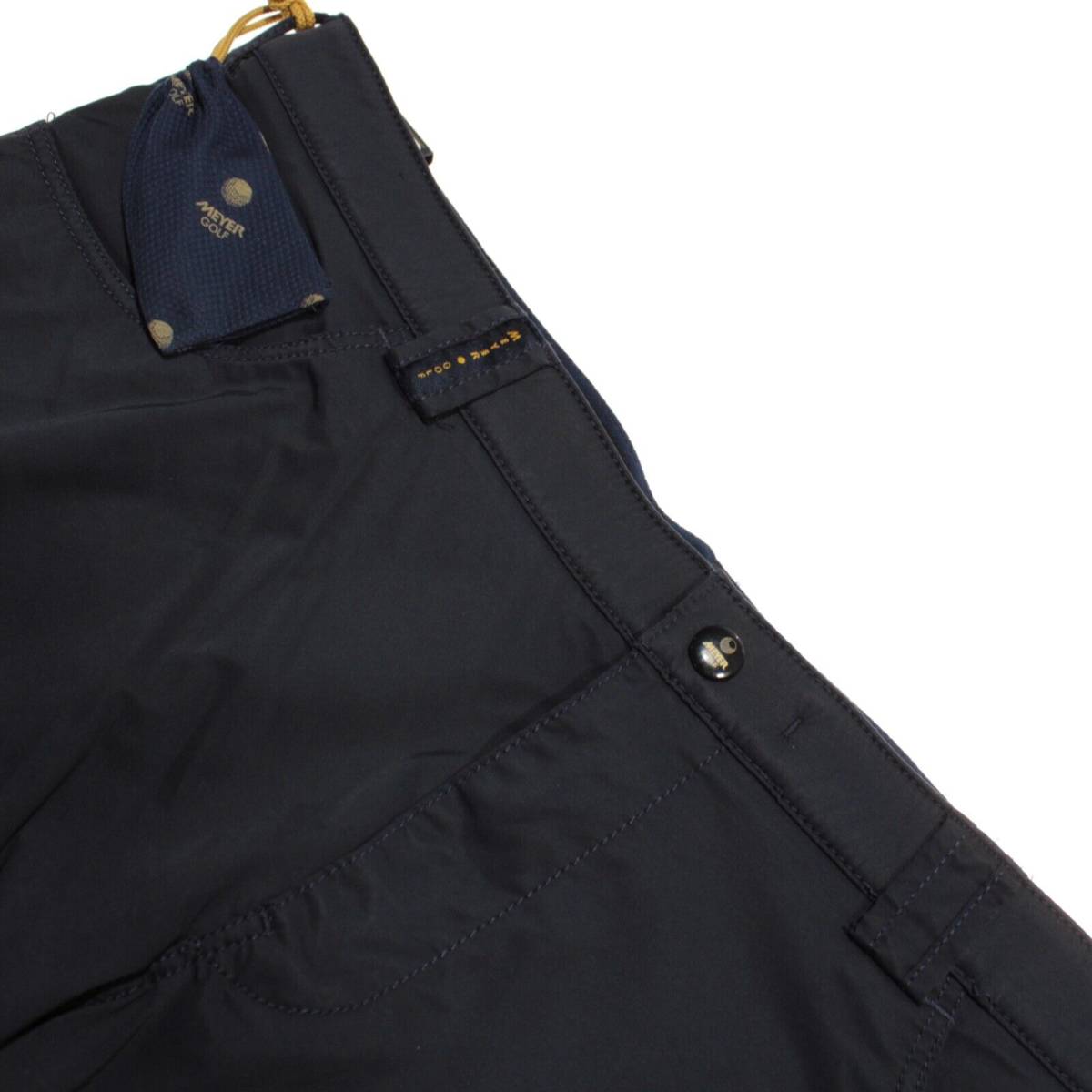 Meyer NWT 5 Pocket Jean Cut Pants Size 40 x 34 US Solid Blue Cotton Blend 海外 即決