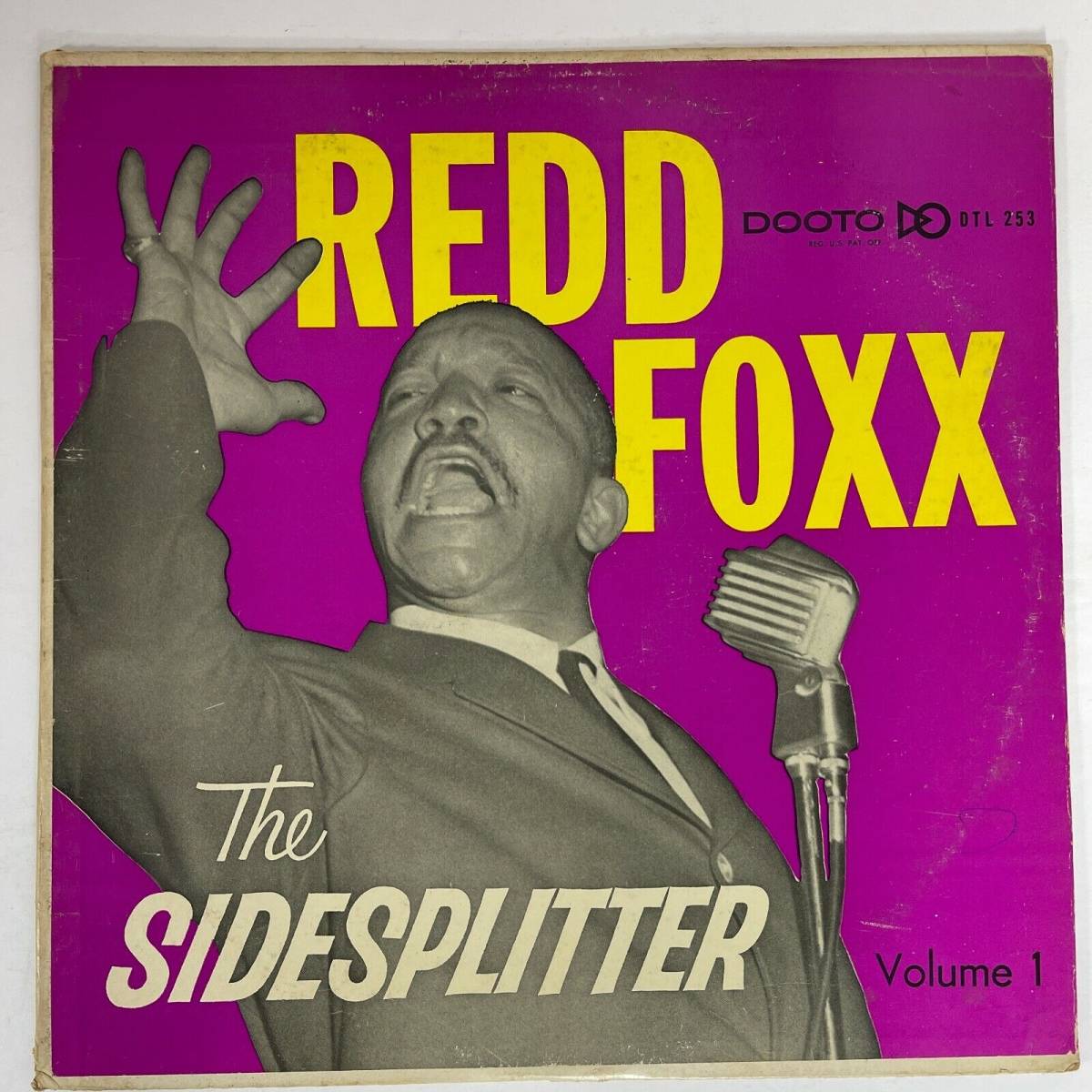 Redd Foxx The Side-Splitter Vinyl, LP 1959 Dooto Records DTL 253 海外 即決
