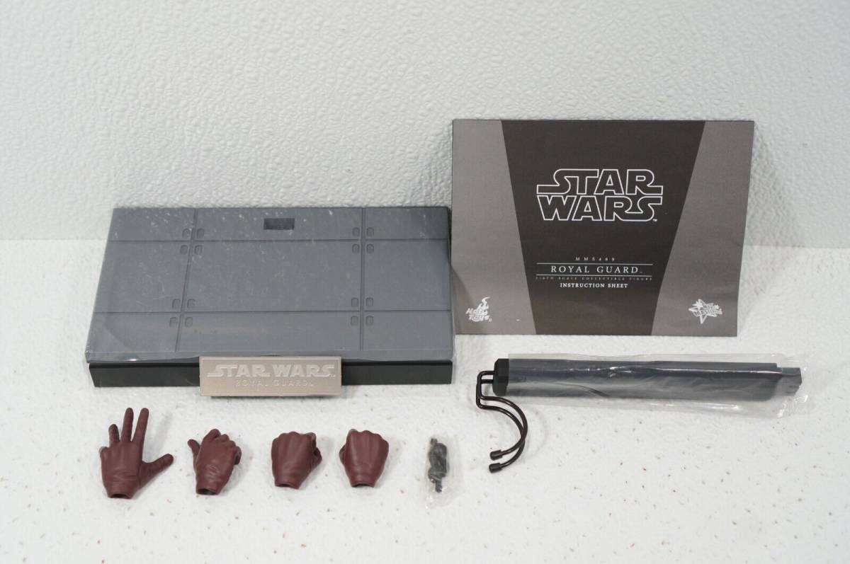 Hot Toys Star Wars Royal Guard 1/6 MMS469 Hands Stand Accessories Lot 海外 即決