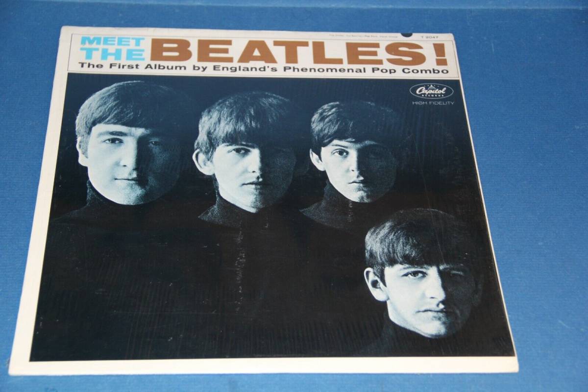 MEET THE ビートルズ CAPITOL T-2047インチ MONO N未使用 IN SHRINK オリジナル 1964 LP RECORD 海外 即決