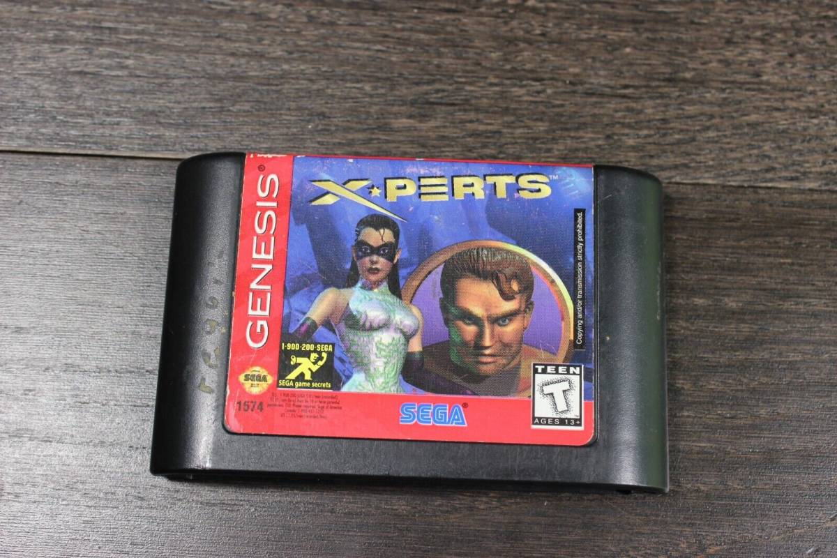 X-Perts (Sega Genesis, 1996) Cart only 海外 即決