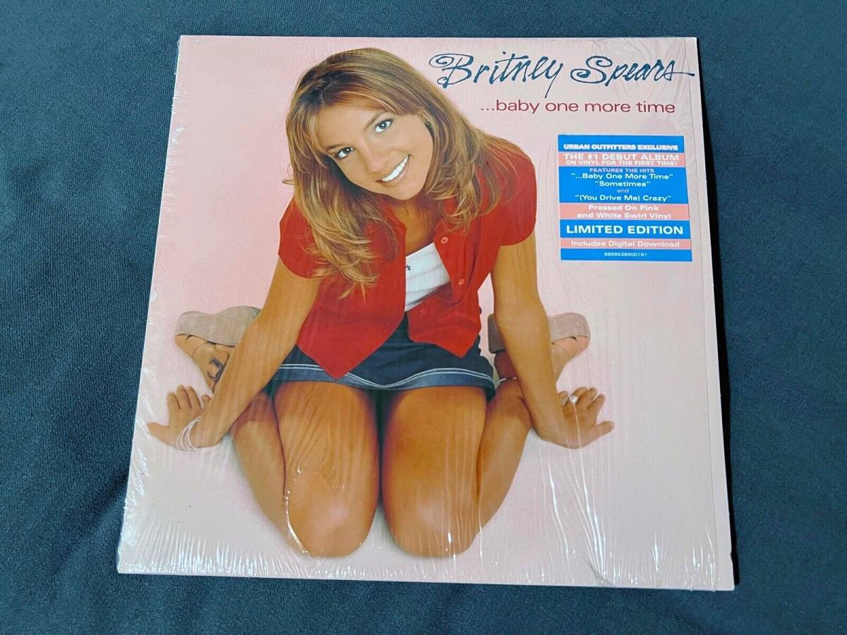 Britney Spears Baby One More Time レア PINK LP Vinyl Urban Limited Edition /2500 海外 即決