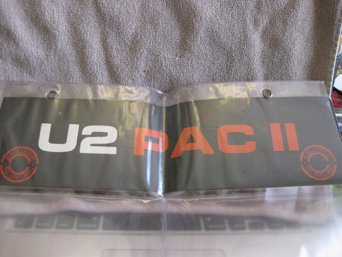 U2 U2 Pac II (1983) CBS 8905X mint folded sleeve レア NEW 海外 即決