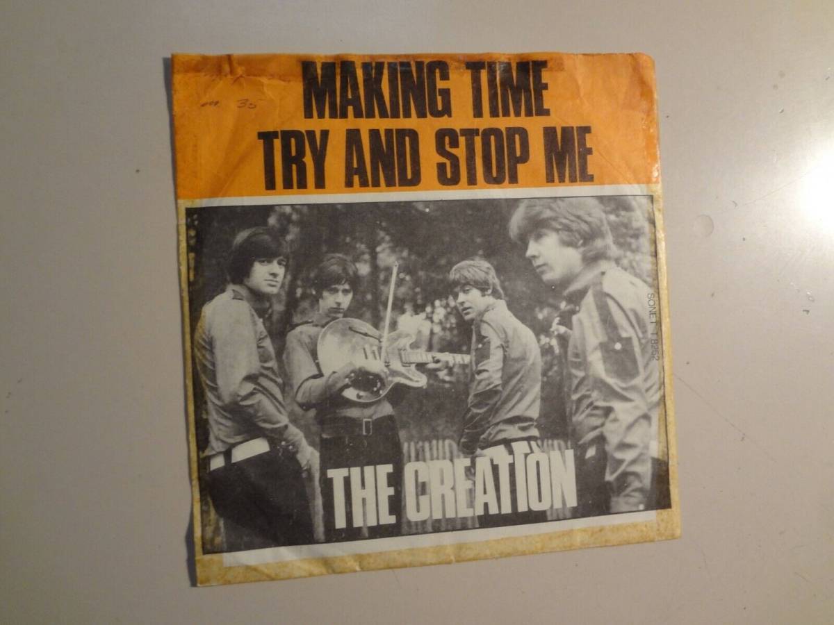 CREATION: Making 時間 / 2:51-Try And Stop Me 2:20-Denmark 7" 1966 Sonet T 8252 PSL 海外 即決