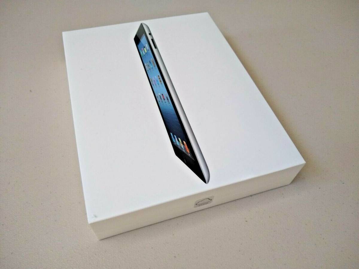 Apple iPad 3rd Gen. 16GB, Wi-Fi, 9.7in - Black - BRAND NEW SEALED 海外 即決