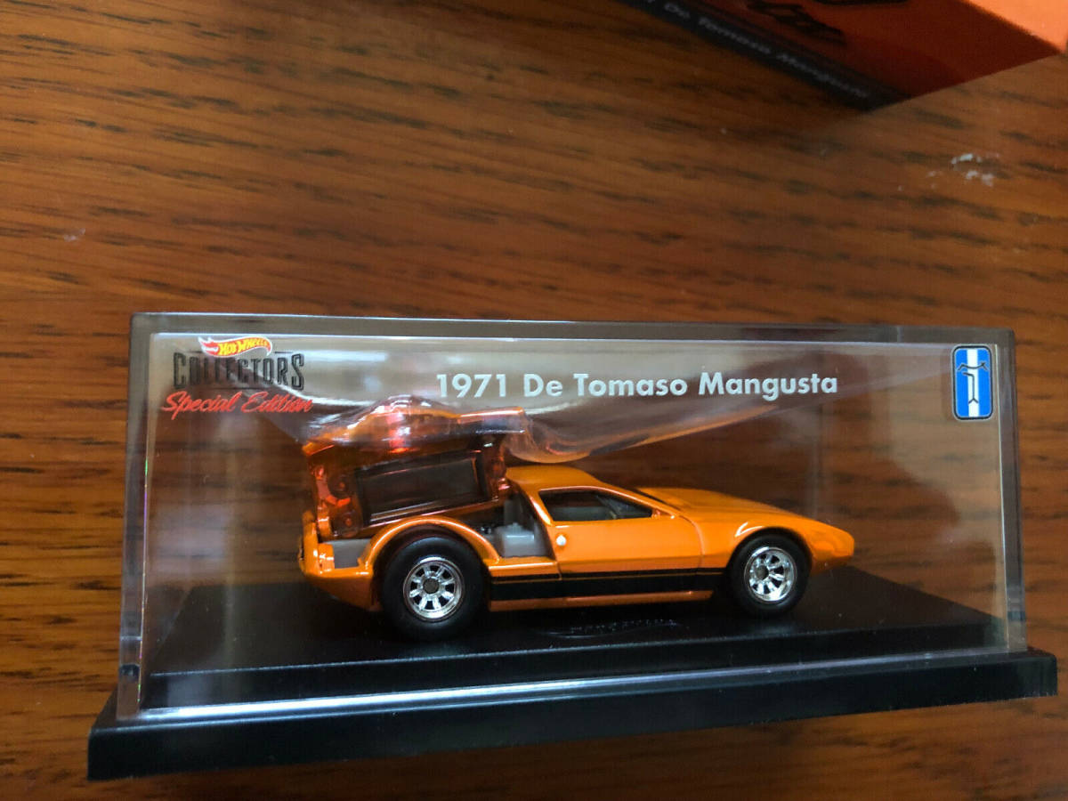 Hot Wheels 2021 RLC 1971 De Tomaso Mangusta Orange - Red Line Club #13731/20000 海外 即決