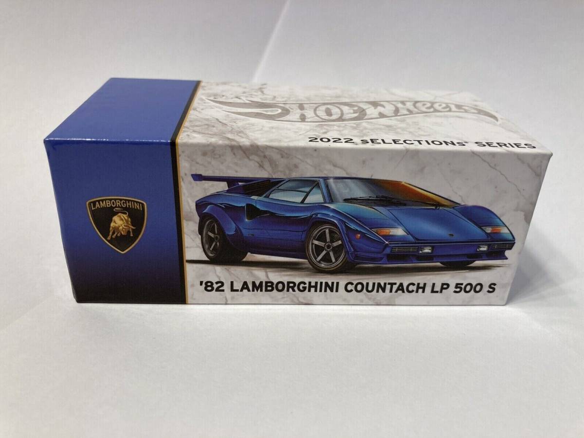 Hot Wheels RLC SELECTION Blue ‘82 Lamborghini Countach LP500 In Hand 海外 即決