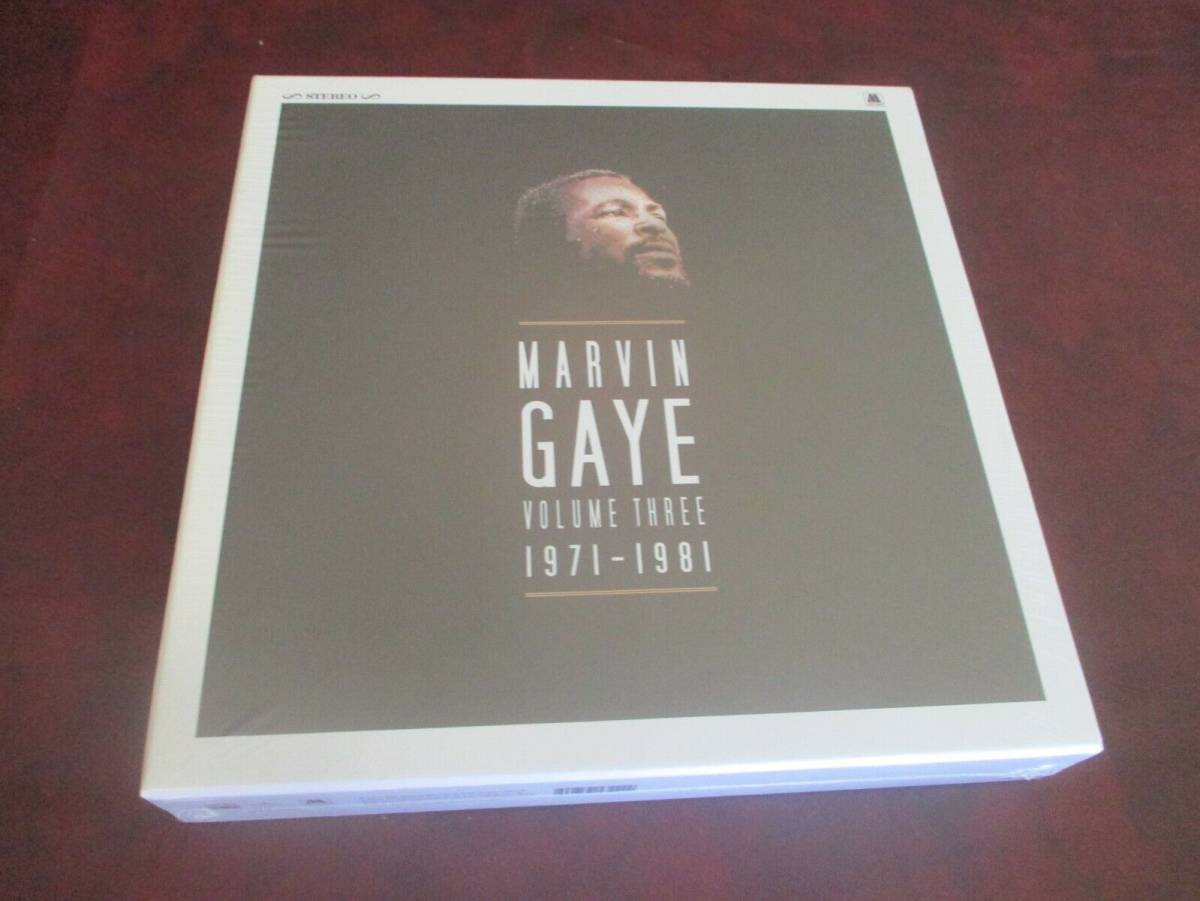 MARVIN GAYE BOX SET SERIES VOLUME 3 レア 180 GRAM LIMITED EDITION 1971- 81 SET 海外 即決