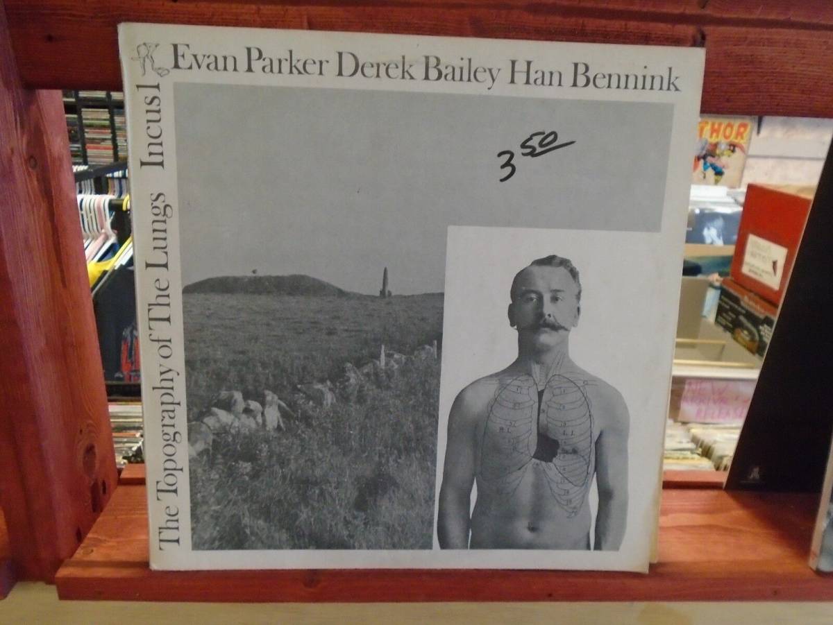 Evan Parker Derek Bailey Han Bennink Topography LP Incus 1st Press EX Free Jazz 海外 即決