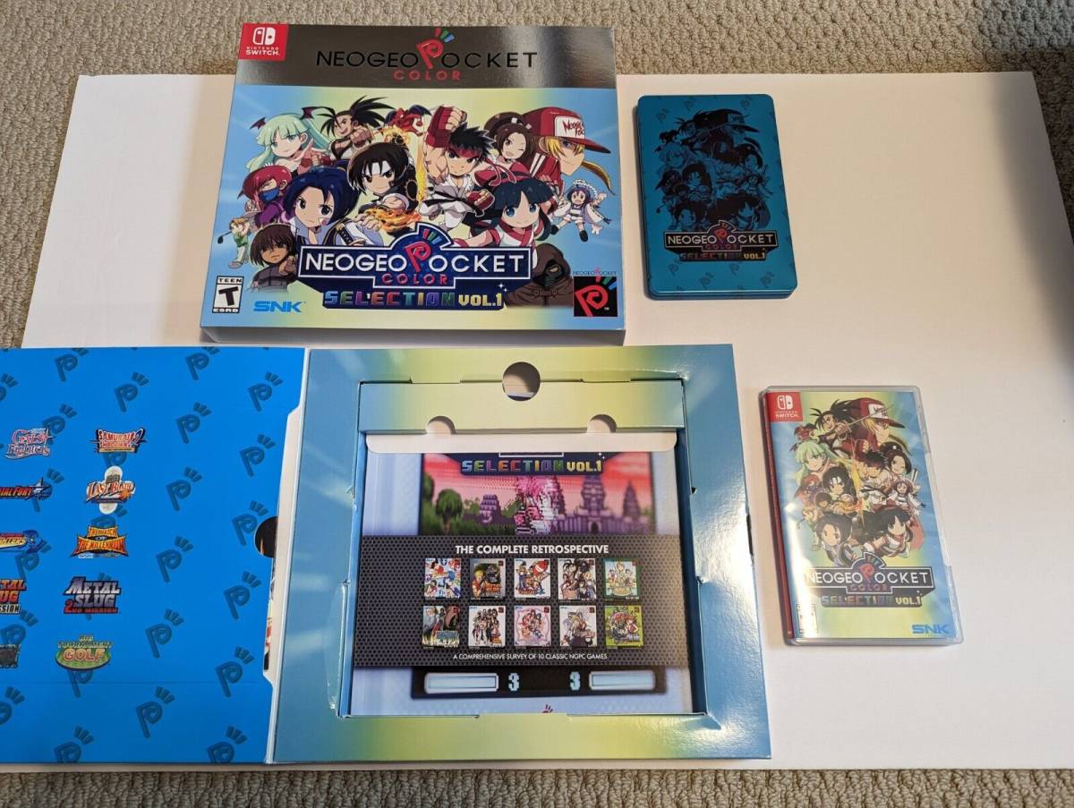 Neo Geo Pocket Color Selection Vol. 1 Classic Edition (Switch) LRG - Read 海外 即決