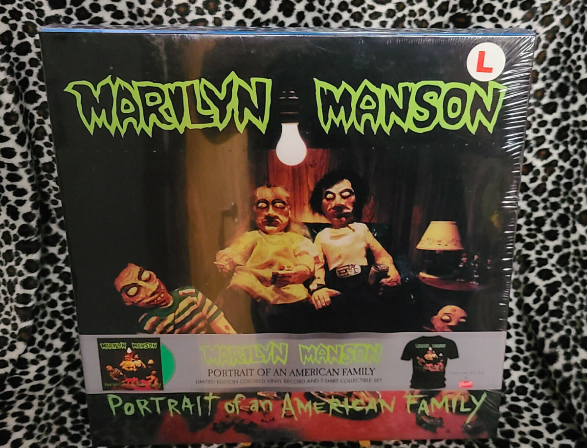 COLLECTOR'S ALERT ! *レア CLASSIC MARILYN MANSON BOX T SHIRT *PORTRAIT OF SEALED 海外 即決