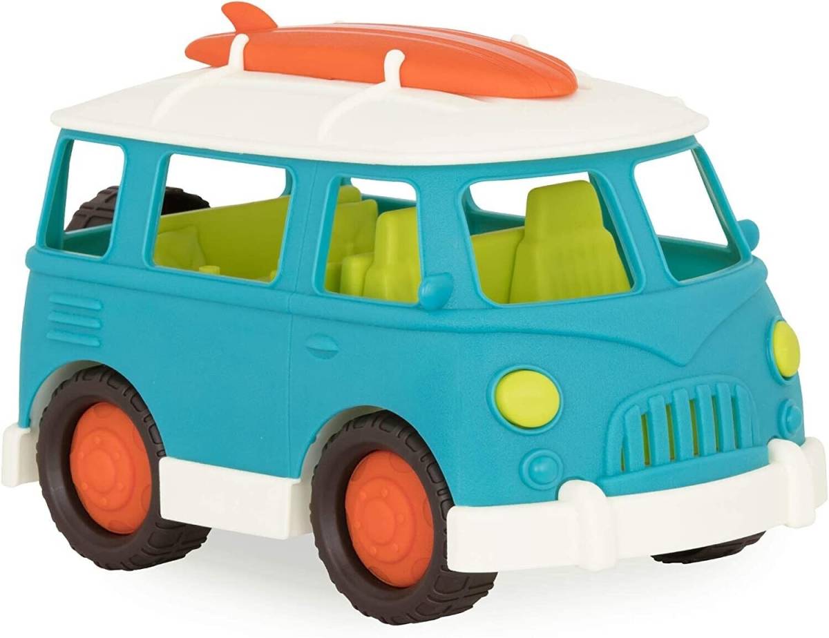 Wheels by Battat Camper Van Toy Detailed Truck with Opening Roof for Kids free 海外 即決