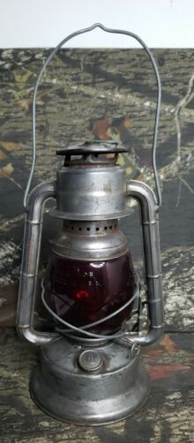 Vtg Antique Dietz Little Wizard Kerosene Lantern Oil 海外 即決