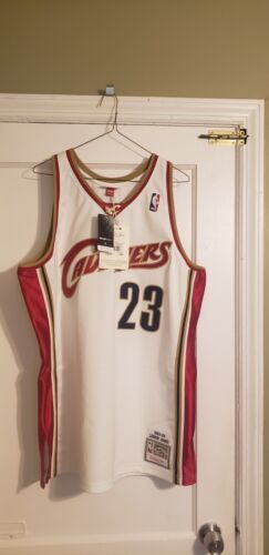 100% Authentic Mitchell & Ness LeBron James 03/04 Cavaliers Jersey Sz 48 XL 海外 即決