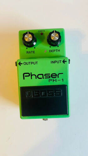 BOSS PH-1 Phaser VINTAGE Made in JAPAN 1979 Effect Pedal for Guitar Used 海外 即決