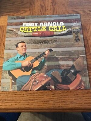 Vtg.Vinyl LP Record Album - Cattle Call, Eddy Arnold (A)-Very レア Vintage 海外 即決