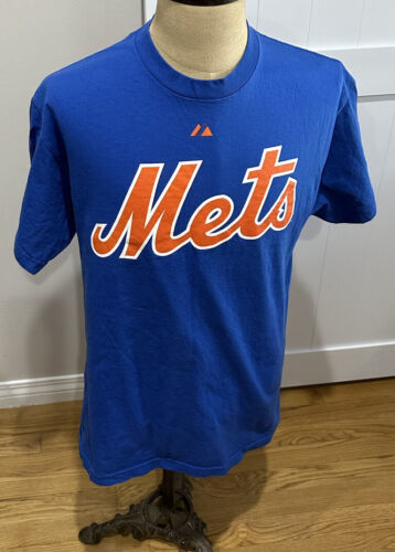 Darryl Strawberry New York Mets Majestic Cooperstown Collection Shirt Size L 海外 即決
