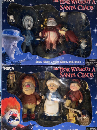 THE YEAR WITHOUT A SANTA CLAUS BOX BOX SETS SNOW MISER HEAT MISER NECA TOY SETS 海外 即決
