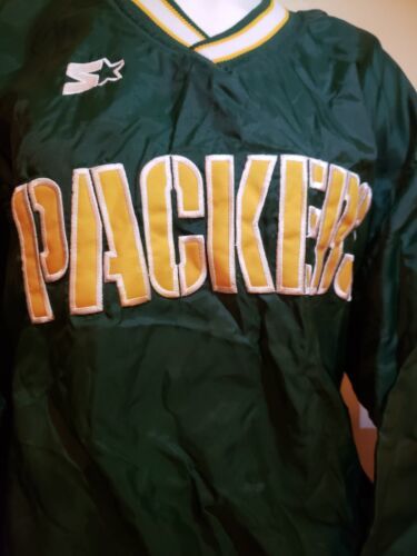 Vintage. Green Bay Packers Pullover Starter Jacket NFL Football ...