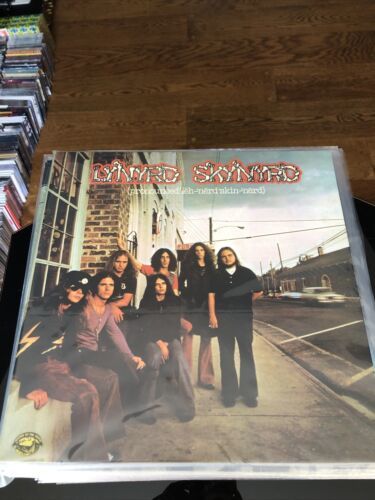 レア Mint- Lynyrd Skynyrd 1973 MCA Records 1st Edition Blue Vinyl Gatefold LP 海外 即決