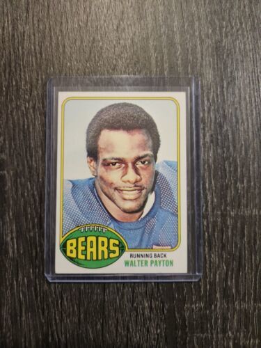 ?WALTER PAYTON ROOKIE CARD 1976 Topps #148?Excellent 海外 即決