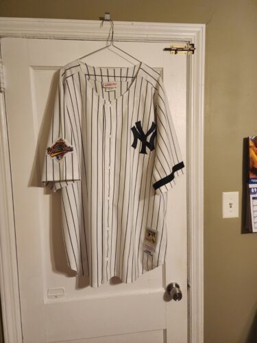 100% Authentic Mitchell & Ness NY Yankees 1996 Derek Jeter WS ...