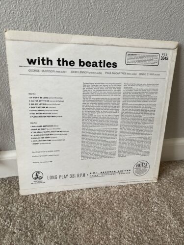 With the ビートルズ by The ビートルズ 2nd Pressing Parlophone ...