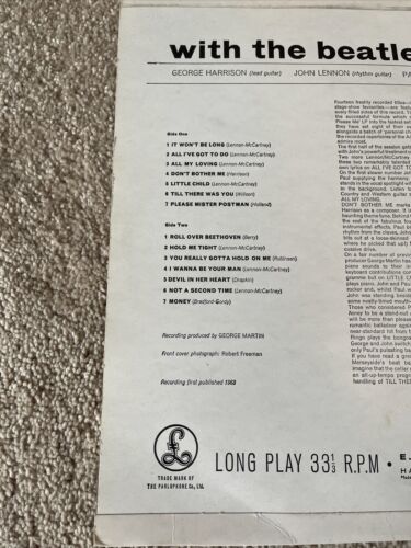 With the ビートルズ by The ビートルズ 2nd Pressing Parlophone ...