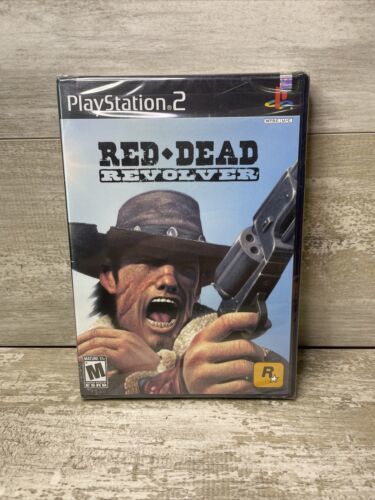 Red Dead Revolver Black label (PlayStation 2, PS2 2004) FACTORY SEALED! - Minty! 海外 即決