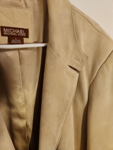 Michael Kors Suede Jacket Large Men/ Unisex 海外 即決 - 2