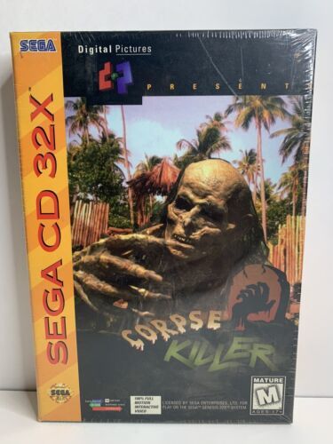Corpse Killer (Sega 32X, 1994) New Factory Sealed 海外 即決