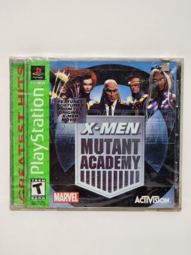 X-Men: Mutant Academy (PlayStation PS1) New, Sealed Rare 海外 即決