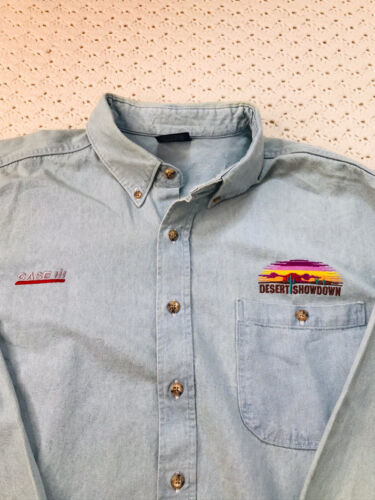 Vintage Case International Harvester Desert Showdown XX Large Shirt USA Made. 海外 即決