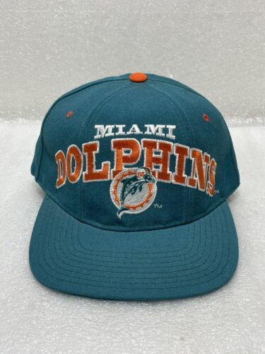 Vintage 1990's Starter Tri Power ~ NFL Miami Dolphins Green Snapback Hat ~ NWOT 海外 即決