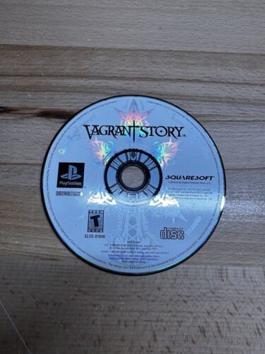 Vagrant Story PS1 (Sony PlayStation 1, 2000) Disc Only Tested Working Scratches 海外 即決