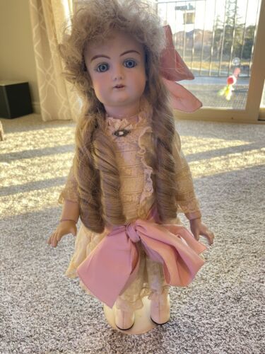 Bisque made in h. germany doll 152 reproduction 海外 即決