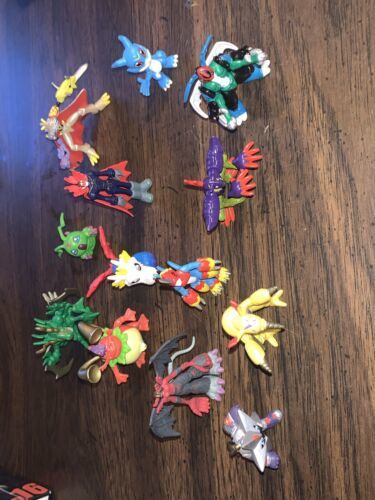 Vintage Digimon Lot Of 13 mini PVC Figure ( couple rare ones!) 海外 即決