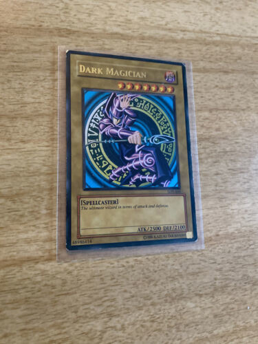 Yu-Gi-Oh! DARK MAGICIAN- HOLO CARD- GOLDEN LETTERS-SDY-006 海外 即決