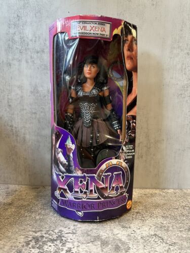 1999 Xena Warrior Princess Evil Xena Armageddon Now 12" Figure Doll Toy Biz New 海外 即決