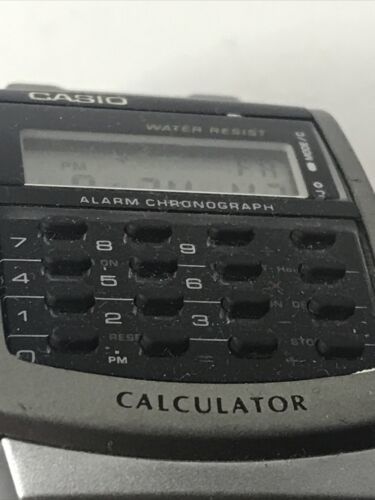 Vintage Casio Databank Calculator Watch Model CA56 Works! (23) 海外 即決 - 4