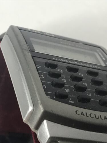 Vintage Casio Databank Calculator Watch Model CA56 Works! (23) 海外 即決 - 3