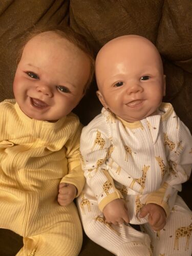 Tommy and Jewls by Sandy Faber reborn twins 海外 即決