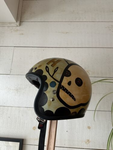 Handpainted Bell custom 500 helmet large 海外 即決 - 3