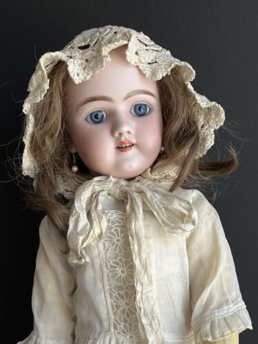 Antique German 23” Heinrich Handwerck 109 Bisque Head Doll 海外 即決